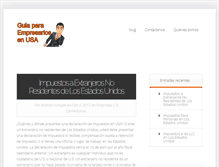 Tablet Screenshot of empresarioenusa.com